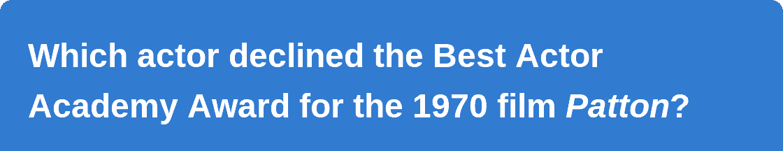 Play the quiz